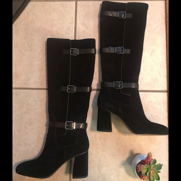 Franco Sarto Shoes - NWT Franco Sarto zip suede winter boots leather